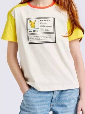 NWT Target x Pokemon 30th Anniversary Exclusive Kids Trainer T-Shirt Pikachu XL